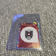 FIFA World Cup 2026 Panini Austria Badge Sticker AUT 1 Holographic
