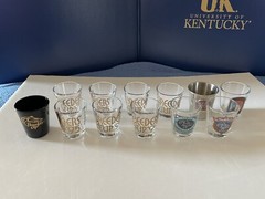 Breeders Cup Shot Glasses (12) Various Years (See Description)