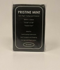 200 ct Pristine Mint Oversized Semi Rigid Trading Card Protectors toploader PSA