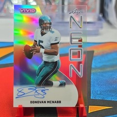 Leaf 2025 Vivid Neon Autographs Donovan McNabb #NA-DM2 3/10 Football