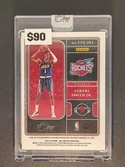 2022-23 Panini One and One – Team Titans Signatures Jabari Smith Jr. #TTS-JSJ