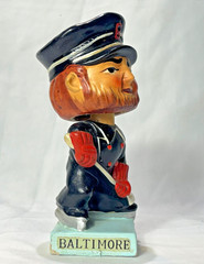 1960’s Baltimore Clippers Hockey AHL Bobble Head Nodder Sports Figure Japan
