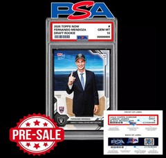 PSA 10 Fernando Mendoza RC Rookie 2026 Topps Now Raiders – Presale