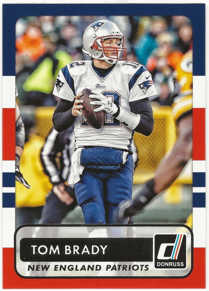 2015 Panini Donruss Tom Brady #22 Patriots NM