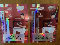 2005 Leaf Certified Materials Jared Gothreaux #215 Rookie Autograph Lot 2 #/19