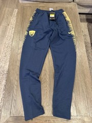 Men’s Mexico Pumas UNAM Soccer Futbol Pants Small Blue New