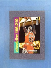 1995 Upper Deck Collectors Choice MICHAEL JORDAN #210 Checklist Chicago @CT56