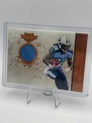 Panini Plates & Patches 2011 Chris Johnson 76 Game Worn Patch /299