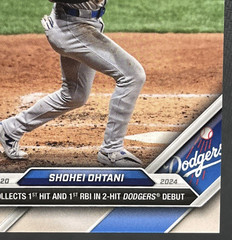 Shohei Ohtani 2024 Topps Now MLB World Tour Seoul Series #1 Dodgers