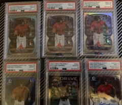 KRISTIAN CAMPBELL PSA Rookie Lot 6 Total (5 Are 10’s & 1 Is A 9) Red Sox NM-mint