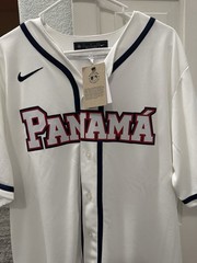 Men’s Panama Baseball White 2026 World Baseball Classic Stitched!!
