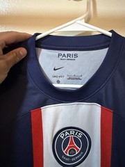 Paris Saint-Germain Nike Dri-FIT Home Jersey 2022-23 Qatar Airways Size Large L