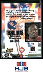 1996 Collector’s Edge Terrell Davis Ripped #3 Denver Broncos