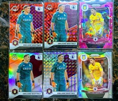 Emiliano Martine 2021-22 Panini Prizm & Mosaic Prizm Lot Of (6) ~ Argentina