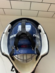 ITECH Toronto Maple Leafs NHL Hockey Goalie Mask Helmet Painted Graphic Blue