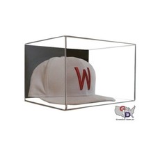 UV Protecting Acrylic wall mount hat display case by GameDay Display