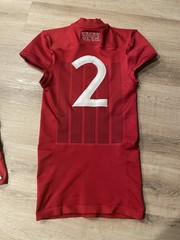 2018 Nebraska Cornhuskers 1923 Alt Throwback Jersey #2 Team ISSUED vs Illinois