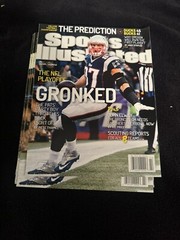 Rob Gronkowski January 12 2015 Gronked Sports Illustrated New England Patriots