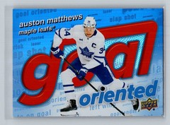 2025-26 Upper Deck #GO-17 Auston Matthews Goal Oriented