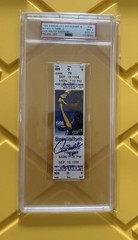 PAUL MOLITOR Signed 3000 Hit FULL Ticket 1996 PSA 9 MINT, Auto 10 GEM MINT, RARE