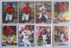 2017-19 Bowman Topps Chrome Refractor BCP180 Juan Soto Star Rookie Card lot 8