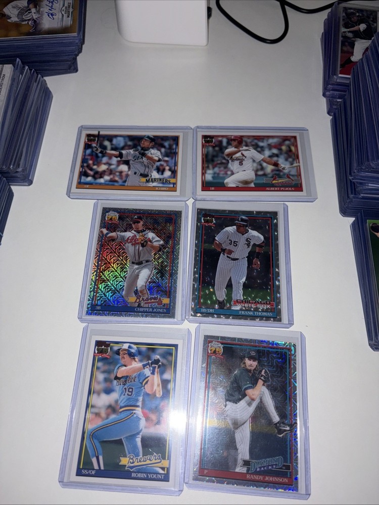 2026 Topps Series One 75th Anniversary 6 Card Lot HOFers