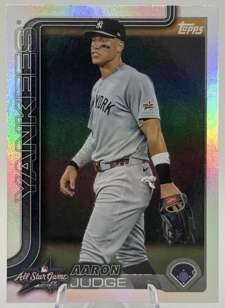 2025 Topps Update Baseball Aaron Judge All-Star Rainbow Foil #ASG-2