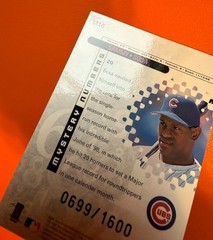 1999 Black Diamond Mystery Numbers #M16 Sammy Sosa 699/1600 Chicago Cubs