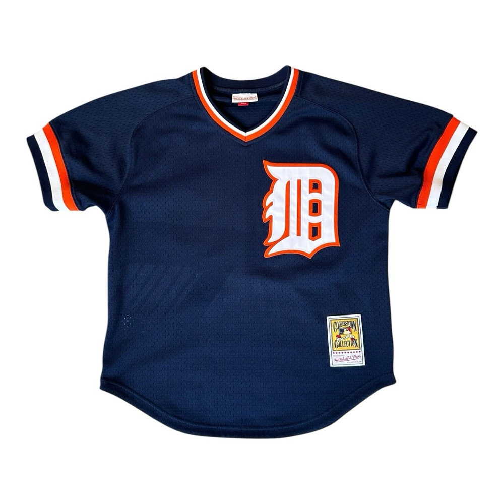 Mitchell & Ness Kirk Gibson #23 Detroit Tigers Cooperstown Jersey Size M EUC