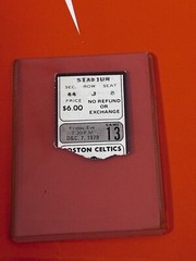 Vintage 1979 LARRY BIRD BOSTON CELTICS Ticket Stub 12/7/79. Bird 20 Pts