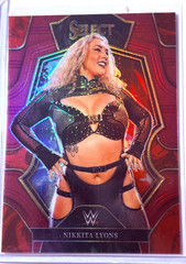 Nikkita Lyons 2023 Panini Select WWE Prizms Maroon #146 002/149