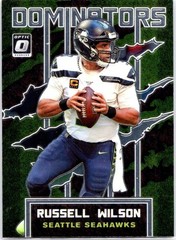 2020 Donruss Optic #DM-RW Russell Wilson Dominators