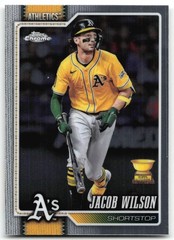 Jacob Wilson 2026 Topps Chrome Athletics
