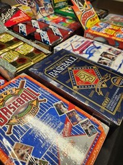 ESTATE SALE- Lot of 300 Old Unopened BASEBALL CARDS In packs. SUPER BONUS!!!!