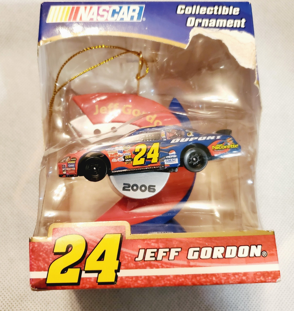 NASCAR Collectible Ornament | Jeff Gordon #24 | 2.75”x3.25” SEALED HOLIDAY