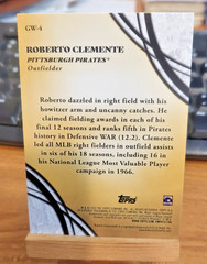 2026 Topps Glove Work Roberto Clemente GW-4 Pittsburgh Pirates Insert