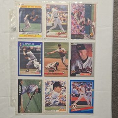 Topps MLB 64-Card Lot Cal Ripken Jr Baltimore Orioles 1996 Topps/Fleer Ultra
