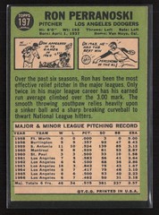 1967 Topps #197 Ron Perranoski – VG/EX Set Break!
