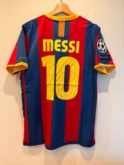 Retro Barcelona Jersey 2011 Champions League Final Retro Shirt — Xavi & Messi