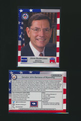 2020 United States Congress Fascinating Cards Wyoming John Barrasso #99