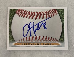 Owen Hull Signed Sweet Spot Baseball Card North Carolina CWS 2026 MLB Draft Auto