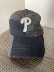 47 Brand Philadelphia Phillies Patchwork Wool-blend Baseball Cap Adjustable Hat