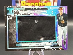 2025 Colt Emerson Impeccable Fielding Glove Relic 5/6 SSP Rookie Card🔥 MARINERS