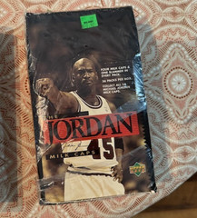 1995 Upper Deck Michael Jordan Pogs Boxes; Milk Caps 36 Packs EA 72 Total Packs