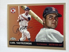 2025 Topps Chrome Platinum Anniversary CARL YASTRZEMSKI #368 Boston Red Sox