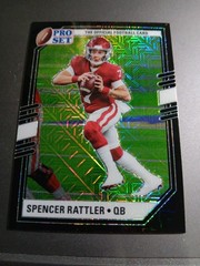 Spencer Rattler 2022 Pro Set Draft #PSB-SR1 Base Mojo Black South Carolina