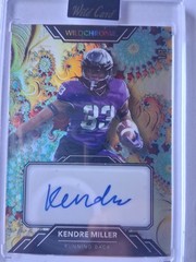 2023 WILD CARD WILDCHROME KENDRE MILLER ROOKIE AUTO 1/1 NFL SAINTS
