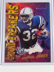 EDGERRIN JAMES 2000 Bowman Chrome #GB1 GROUND BREAKERS REFRACTOR INSERT COLTS