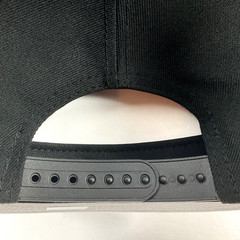 New Era Las Vegas Raiders Exclusive NFL Black Metallic 9FIFTY Snapback Hat Cap
