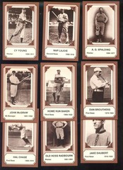 1974 Fleer Laughlin Pioneers Of Baseball Part Complete Set 16 Card Lot Cy Young